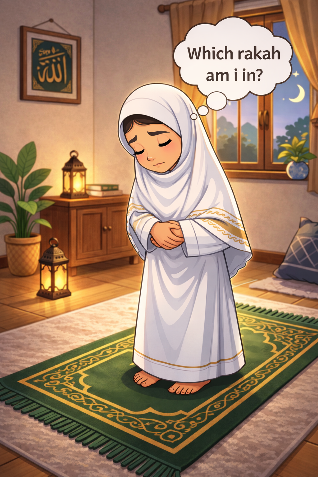 Praying Taraweeh at home during Ramadan